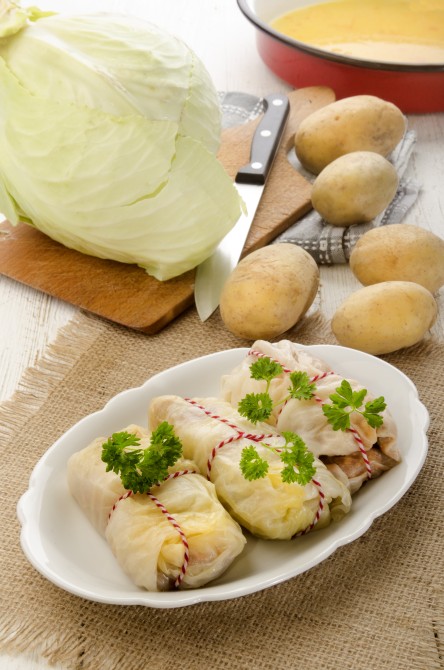 cabbage rolls filled with minced meat and rice on plate, traditional dish of many countries cabbage rolls filled with minced meat and rice on plate, traditional dish of many countries
